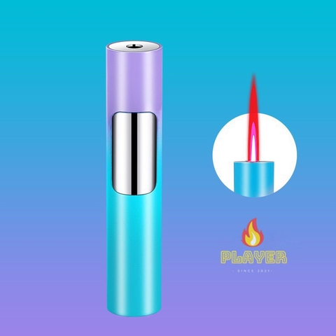 Bật Lửa Khò Que Tím Xanh - Phiên Bản 1 Tia