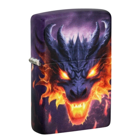 Bật Lửa ZIPPO - Classic - Glowing Dragon Design ( Rồng Phun Lửa)