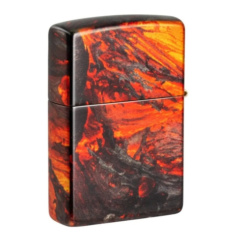 Bật Lửa ZIPPO - Classic - Lava Flow Design (Núi Lửa)
