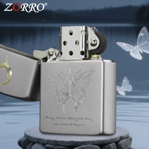 Zorro - Bướm Mặt Trăng Vàng - Phiên Bản Bạc Satin