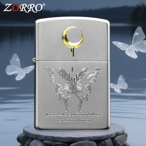 Zorro - Bướm Mặt Trăng Vàng - Phiên Bản Bạc Satin