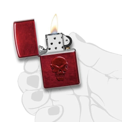 Bật Lửa ZIPPO - Classic - Doom (Candy Apple Red Iced)