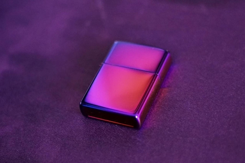 Bật Lửa ZIPPO - Classic - Multi Color Tím