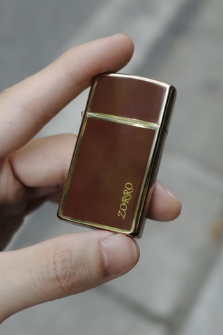 Zorro - Slim Sơn Mài Đỏ - Viền Vàng