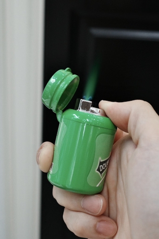 Bật Lửa Khò Độc Lạ - Lọ Kẹo Cao Su Double Mint