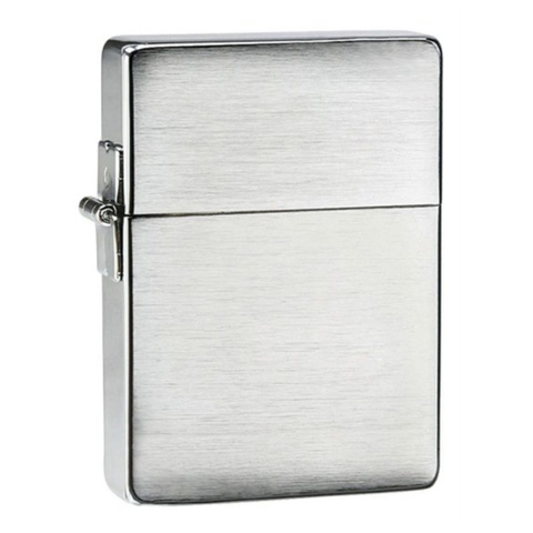 Bật Lửa ZIPPO - 1935.25 - Replica Brushed Chrome ( Bản  Ngoài)