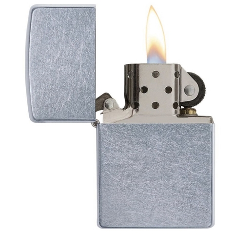 Bật Lửa ZIPPO - Classic - Street Chrome™ (Bạc Xước)