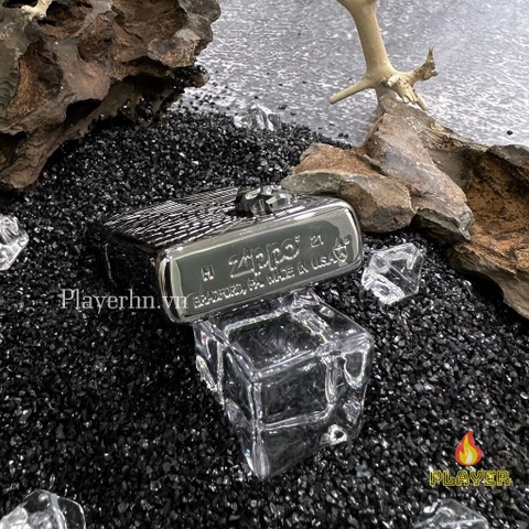 Bật Lửa ZIPPO - Classic - Spider Web Skull (Đầu Lâu Nhện)