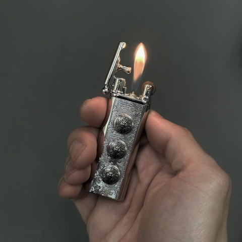 Bật Lửa Charm ChromeHeart Dáng Tròn - BST 2025