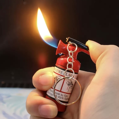 Bật Lửa Móc Khóa - Phiên Bản Bình Cứu Hỏa