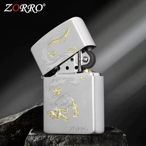 Zorro - Rồng Vân Há Mồm  - Phiên Bản Bạc Satin