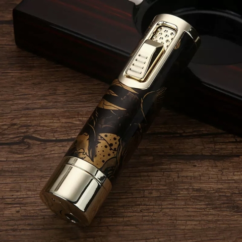 Khò Honest Ống - Rồng Hoa Hồng Vàng - Phiên Bản 1 Tia