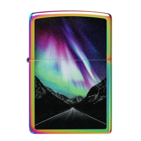 Bật Lửa ZIPPO - Classic - Aurora Road Design (Cực Quang)
