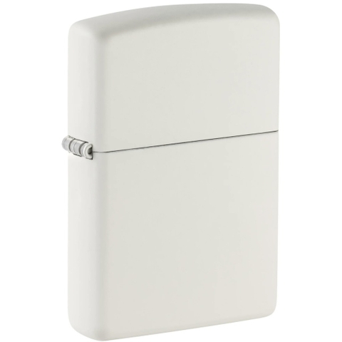 Bật Lửa ZIPPO - Classic - White Matte (Trắng Trơn)