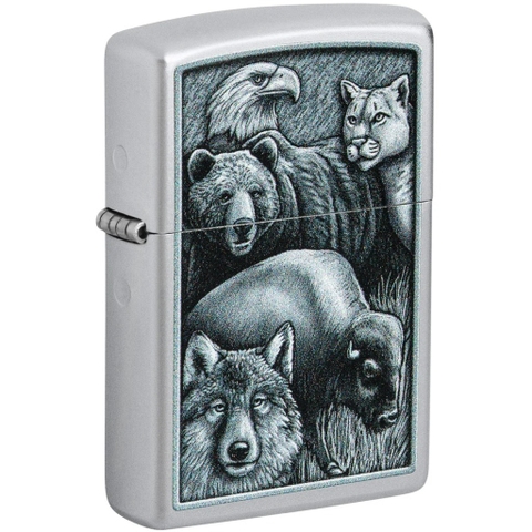 Bật Lửa ZIPPO - Classic -  Animal Kingdom Design