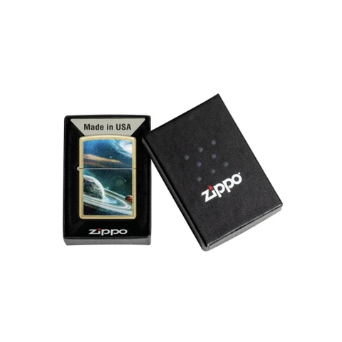 Bật Lửa ZIPPO - Classic - Space Rings Design (Vũ Trụ Galaxy)