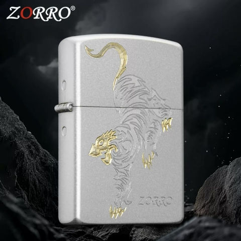Zorro - Hổ Mạ Vàng - Phiên Bản Bạc Satin