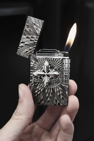 Quẹt ngang - Palm Angels _ Xoáy Đen Bóng