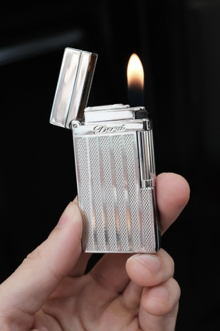Derui Dunhill Mỏng Sọc Dưa - BẠC