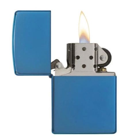Bật Lửa ZIPPO - Classic - High Polish Blue (Xanh Saphire Trơn)