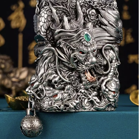 Zippo Cửu Long Di Quan - Phiên Bản Độ