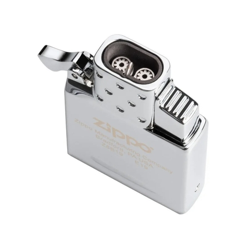 Ruột Zippo sử dụng Gas Butane Lighter Insert – Double Torch (Lõi Khò Gas 2 tia)