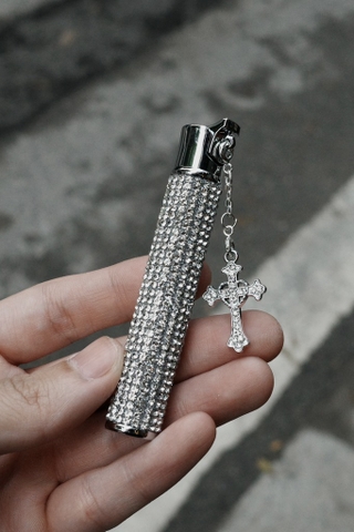 Bật Lửa Que Đính Đá - Charm Thánh Giá