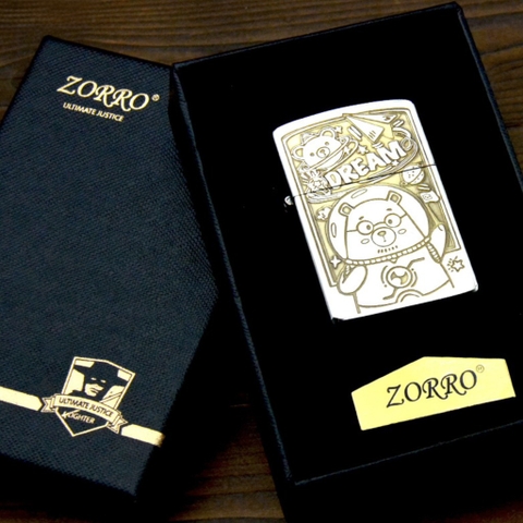 Zorro - Gấu Vũ Trụ - Phiên Bạc Khắc Chìm