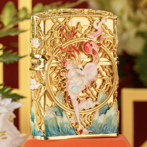 Zippo Hưu Sao Vòng Tròn - Phiên Bản Độ