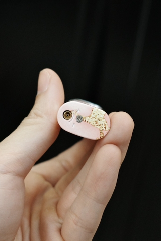 Bật Lửa Khò -Vũ Trụ Ngôi Sao - Sơn Hồng Holo Có Đèn