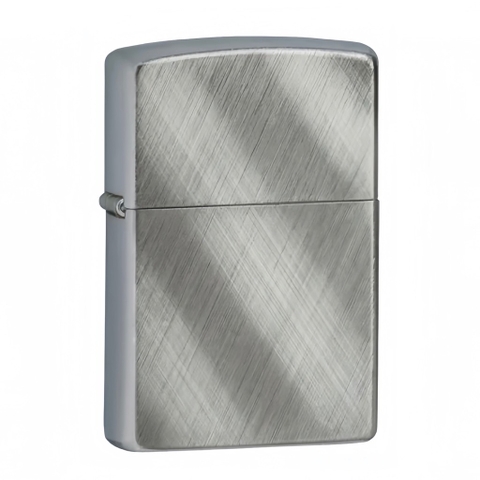 Bật Lửa ZIPPO - Classic - Diagonal Weave (Bạc Phay Xéo)