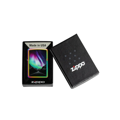 Bật Lửa ZIPPO - Classic - Aurora Road Design (Cực Quang)