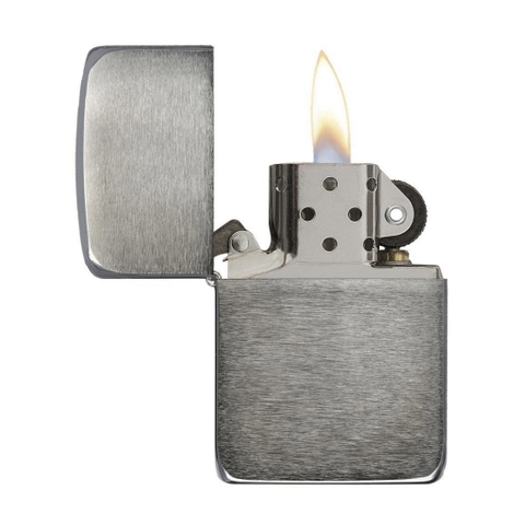 Bật Lửa ZIPPO - 1941 Replica - Black Ice  (Đen Ghi Đá)