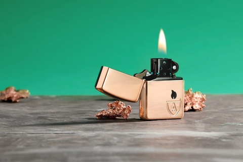 Bật Lửa ZIPPO - Armor®-Armor® Solid Copper Case (Vỏ Đồng Rắn)