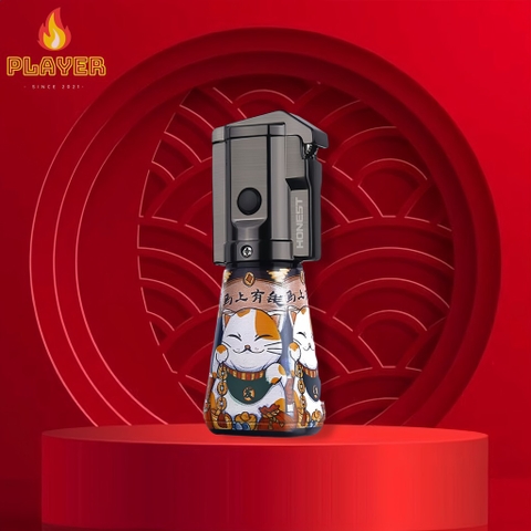 Khò Honest - Mèo Thần Tài Mặt To - Phiên Bản Đặc Biệt 2 Chế Độ Lửa