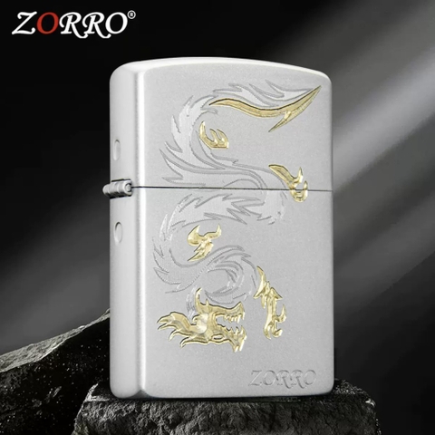 Zorro - Rồng Vân Há Mồm  - Phiên Bản Bạc Satin