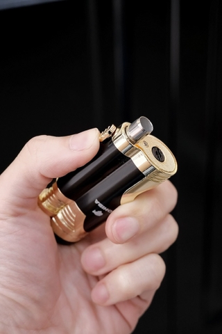 Khò Cohiba- Dáng ống Đen Lì- Phiên Bản 2 Tia
