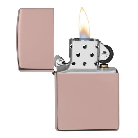 Bật Lửa ZIPPO - Classic -  High Polish Rose Gold (Vàng Hồng Trơn)