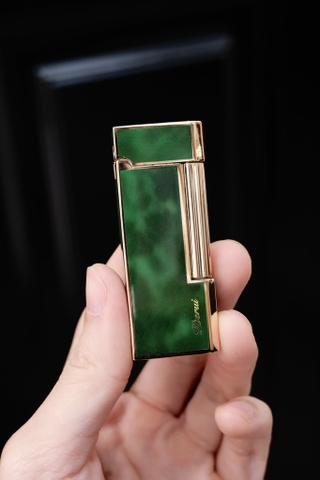 Derui Dunhill Sơn Mài Xanh Lá - Viền Vàng