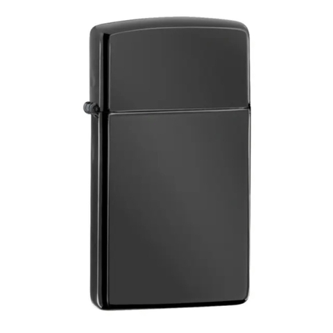 Bật Lửa ZIPPO - Slim - High Polish Black ( Đen Đậm bóng mạ Chorme )