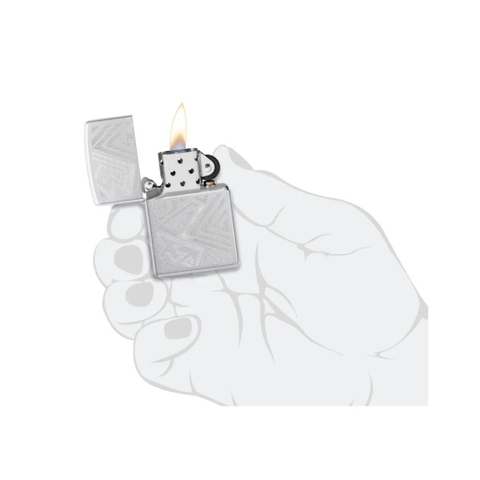 Bật Lửa ZIPPO - Classic - Which Way? Design ( Mũi Tên Satin)
