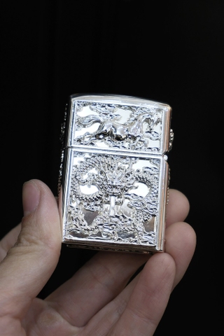 Chief Rồng Ngựa - Bạc (Kèm Hộp Gỗ)