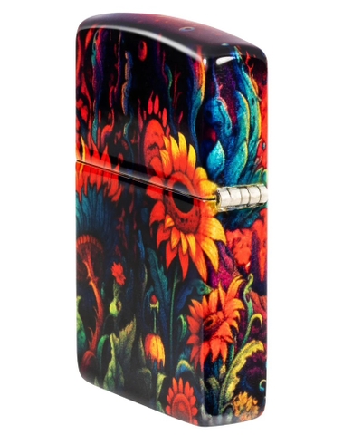 Bật Lửa ZIPPO - Classic - Spooky Sunflower Design ( Hướng Dương Creepy)