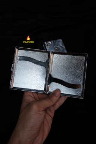 Box Vuông Hoa Văn - 3 Charm Thánh Giá