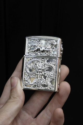 Chief Rồng Ngựa - Bạc (Kèm Hộp Gỗ)