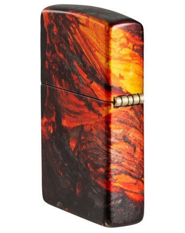 Bật Lửa ZIPPO - Classic - Lava Flow Design (Núi Lửa)