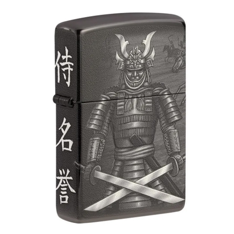 Bật Lửa ZIPPO - Classic - Knight Fight Design (Samurai)