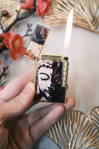 Bật Lửa - Quẹt ngang- Phật Quỷ