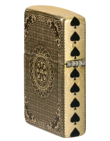 Bật Lửa ZIPPO - Classic - Ace of Skulls Design Premium