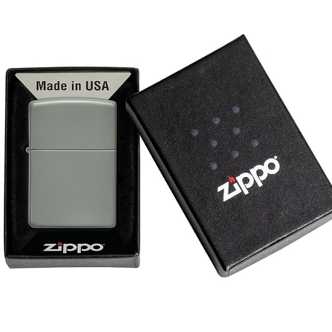 Bật Lửa ZIPPO - Classic - Ghi Trơn